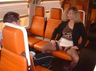 Virgin boy and amateur milf in train - France on tubemilf.net