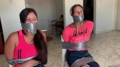 Bratty Online Bullies Bound And Gagged By An Angry Milf! on tubemilf.net