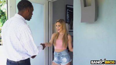 Kali Roses: Amateur Blonde MILF Summons Big Black Cock on tubemilf.net