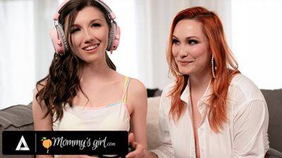 Step mommy'S GIRL - Stacked MILF Taylor Gunner Wants Gamer Stepdaughter Maya Woulfe To Have New Hobbies on tubemilf.net