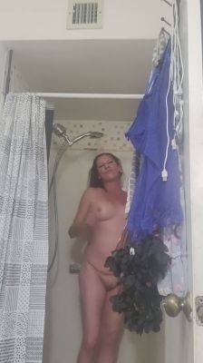 Real Body Milf Cougar In The Shower Sucking Fucking And Squirting With Her Big Dildo on tubemilf.net