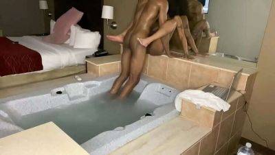 Bonus Scene! Jacuzzi Night with MILF Royalty & BBC Speshal Moneyxxx. Includes Hot Nutshot! on tubemilf.net