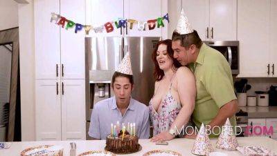 Busty MILF Stepmom Gets Birthday Surprise Free Use By Stepson - Emmy Demur on tubemilf.net