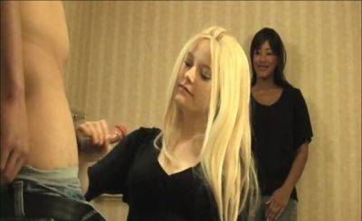 Clothed amateur blonde proves her mom that she knows how to satisfy a man on tubemilf.net